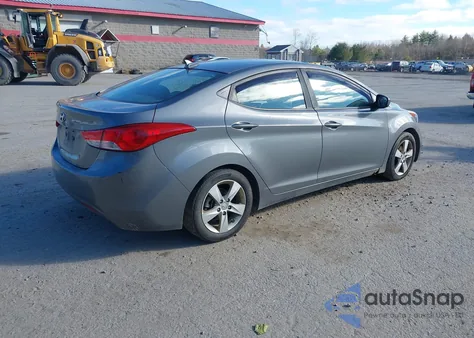 2013 Hyundai Elantra Gls from USA, damaged, VIN 5NPDH4AE3DH353689